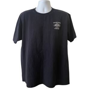 Harley Davidson Motor Sport San Juan Puerto Rico Mens XL Black T-Shirt